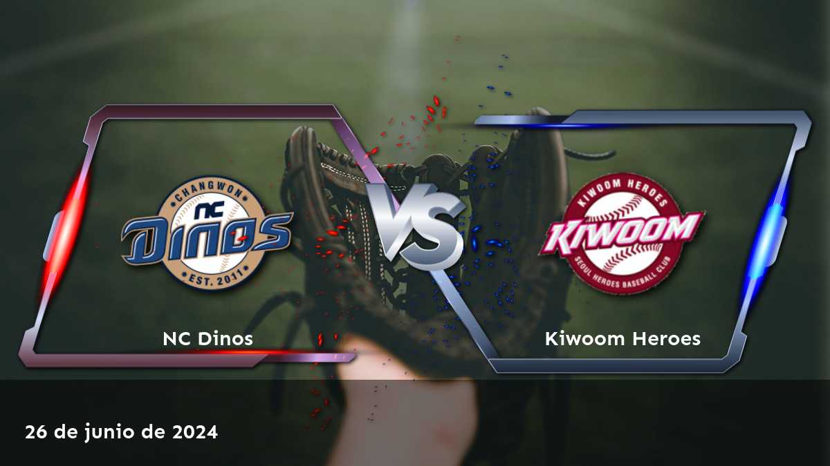 Kiwoom Heroes vs NC Dinos: Análisis y predicciones para el partido de béisbol de la liga KBO el 26 de junio de 2024.