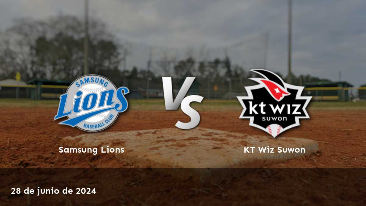 KT Wiz Suwon vs Samsung Lions: ¡apuesta por el mejor partido de la KBO con Latinvegas!