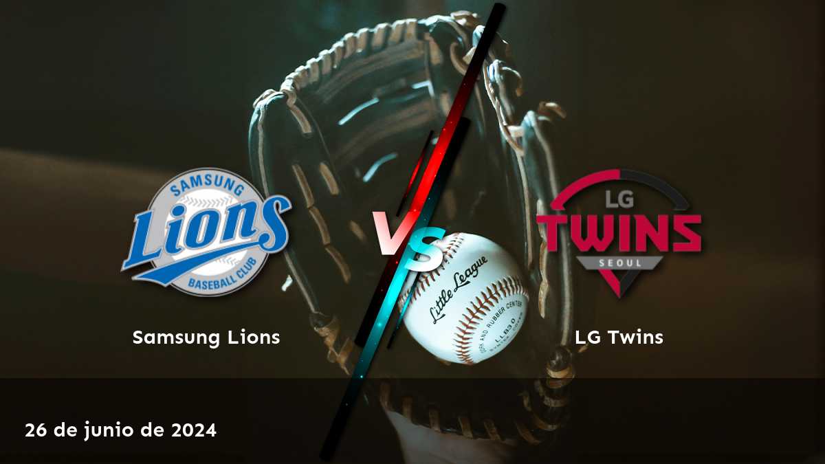 LG Twins vs Samsung Lions: Análisis y predicciones para el partido de béisbol de la KBO el 26 de junio de 2024.