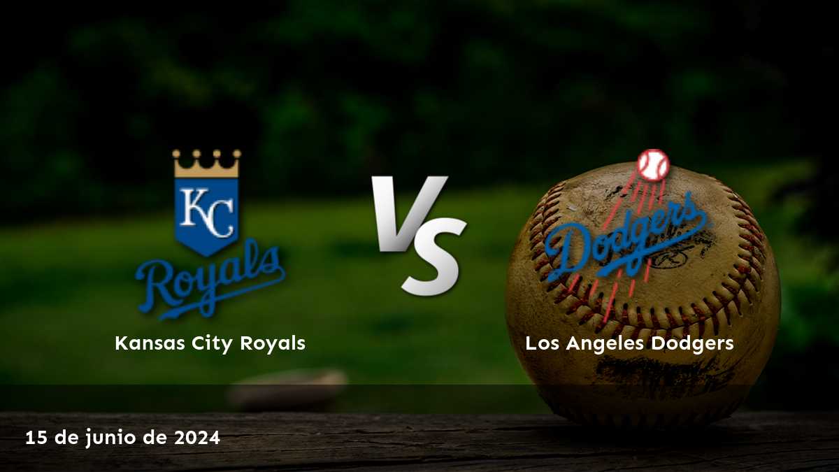 Apuesta en el partido de béisbol entre Los Angeles Dodgers vs Kansas City Royals el 15 de junio de 2024 con Latinvegas.