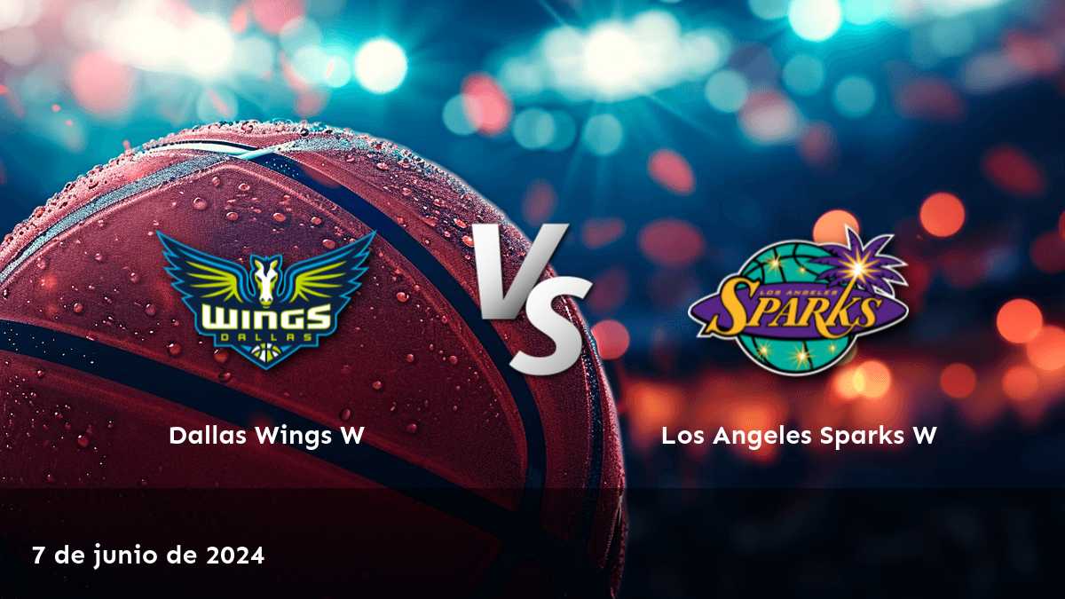 Apuesta en el partido de baloncesto femenino entre Los Angeles Sparks W vs Dallas Wings W el 7 de junio de 2024. Obtenga las mejores odds y análisis en Latinvegas.