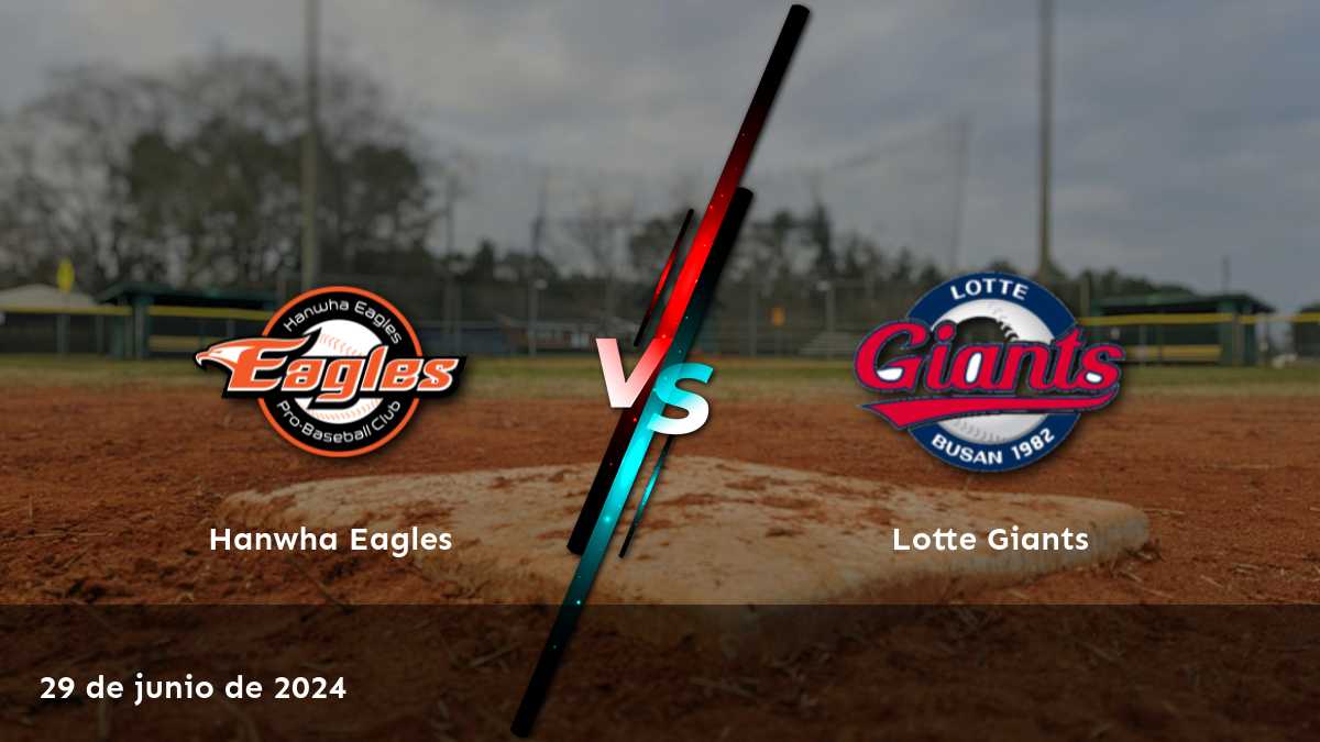 ¡Aprovecha al máximo tus oportunidades de ganar en el partido Lotte Giants vs Hanwha Eagles con Latinvegas!