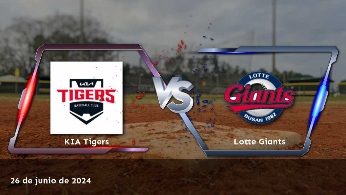 Lotte Giants vs KIA Tigers: Análisis y predicciones para el partido del 26 de junio de 2024 en la liga KBO.