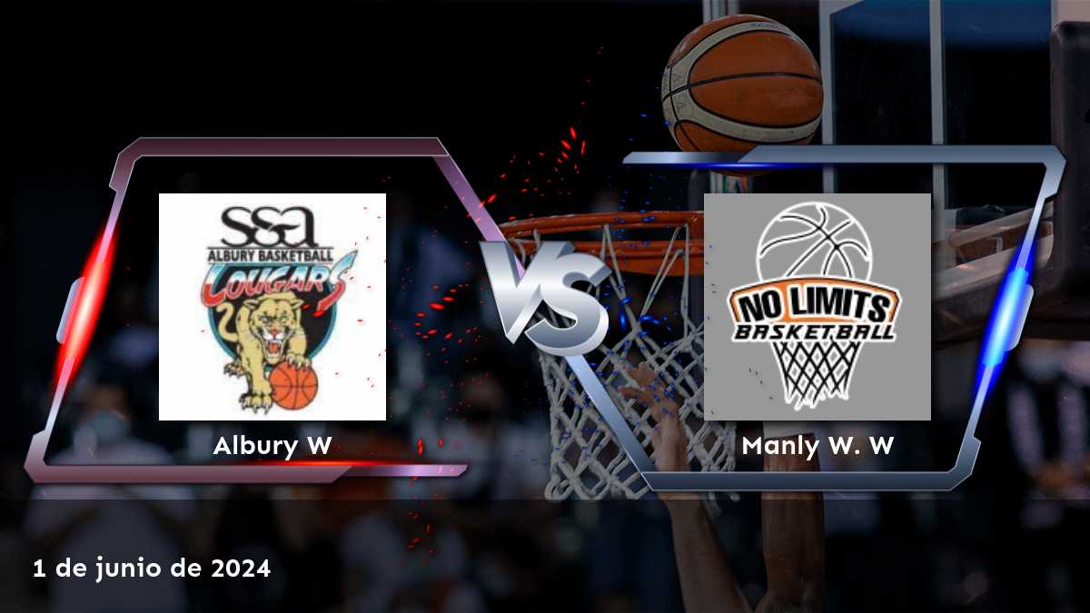 Enfrentamiento entre Manly W. W vs Albury W en la NBL1 East Women.