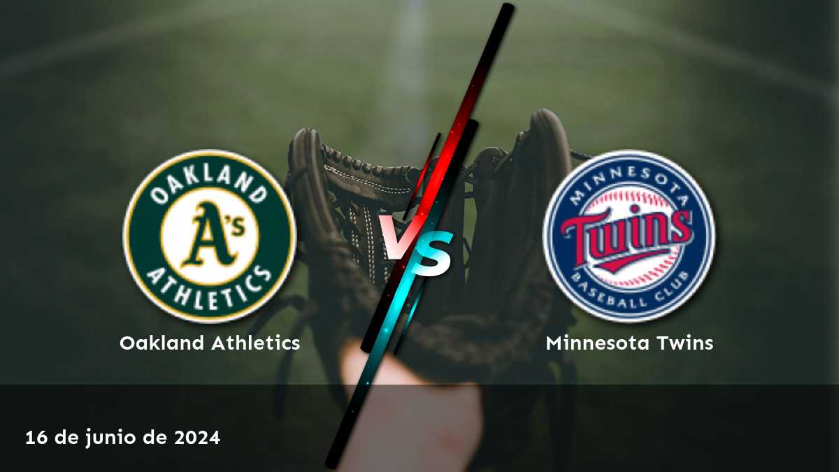 Apuesta en el partido de béisbol Minnesota Twins vs Oakland Athletics con Latinvegas.