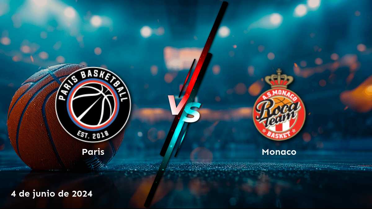 Partido emocionante entre Monaco vs. Paris en la LNB. Análisis y predicciones para la Moneyline, Over/Under y Spread.