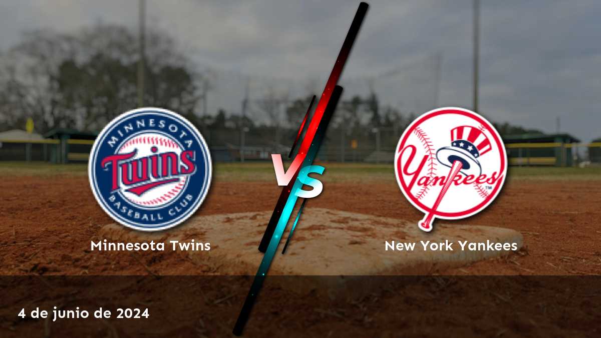 Aprovecha las mejores probabilidades para el partido New York Yankees vs Minnesota Twins el 4 de junio de 2024. ¡Consigue las predicciones y selecciones de Latinvegas!