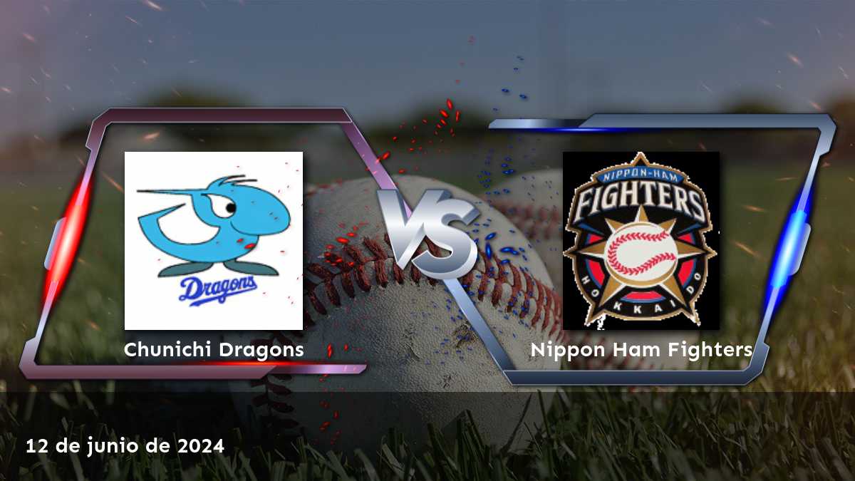 ¡Aprovecha al máximo el partido entre Nippon Ham Fighters vs Chunichi Dragons con las mejores opciones de apuestas en Latinvegas!