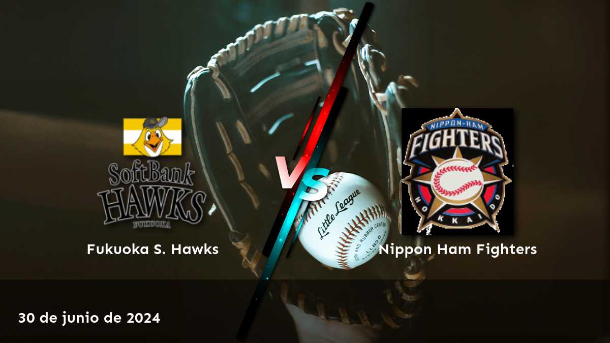 Análisis del partido Nippon Ham Fighters vs Fukuoka S. Hawks, con selecciones y predicciones para la moneyline, over/under y spread.