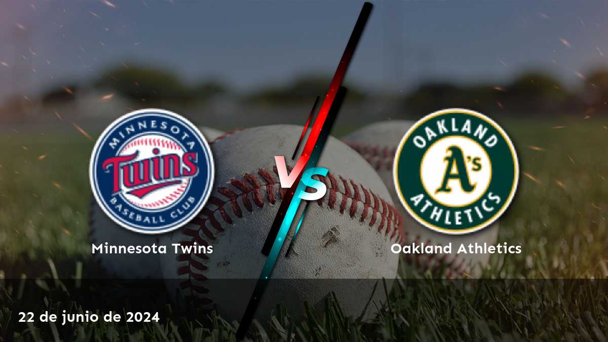 Oakland Athletics vs Minnesota Twins: Análisis y predicciones para el partido del 22 de junio de 2024.