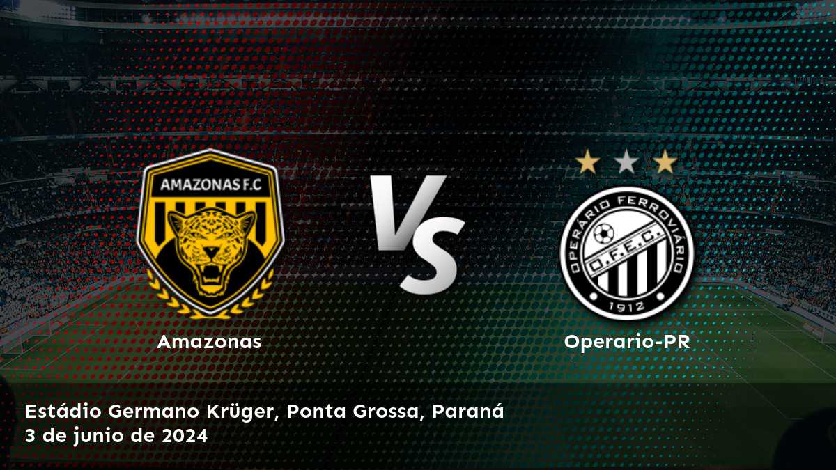 Descubre las mejores apuestas para Operario-PR vs Amazonas en la Serie B con Latinvegas. Análisis detallado y predicciones para el partido del 3 de junio de 2024.