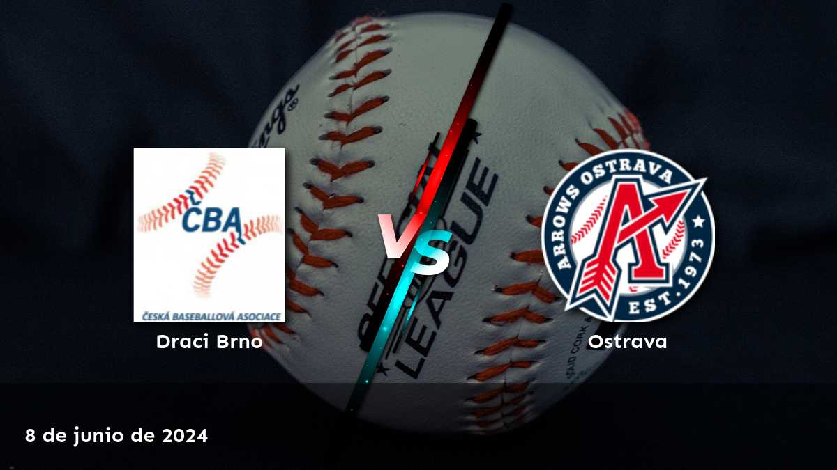 Ostrava vs Draci Brno: Análisis y predicciones para el partido del 8 de junio de 2024 en la Extraliga de béisbol.