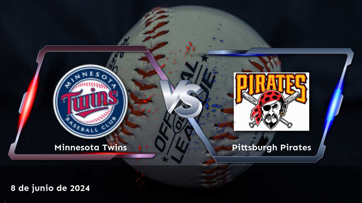 Pittsburgh Pirates vs Minnesota Twins: Análisis y predicciones para el partido de béisbol del 8 de junio de 2024 en Latinvegas.