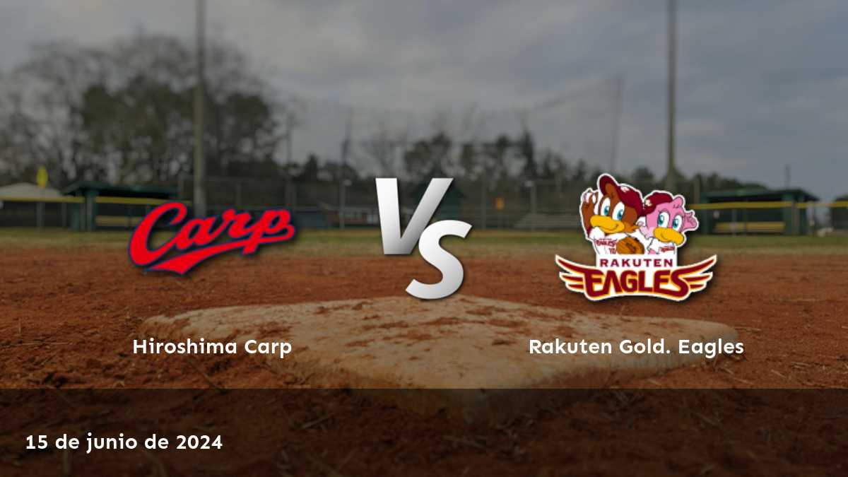 Rakuten Gold. Eagles vs Hiroshima Carp: Análisis y predicciones para el partido del 15 de junio de 2024