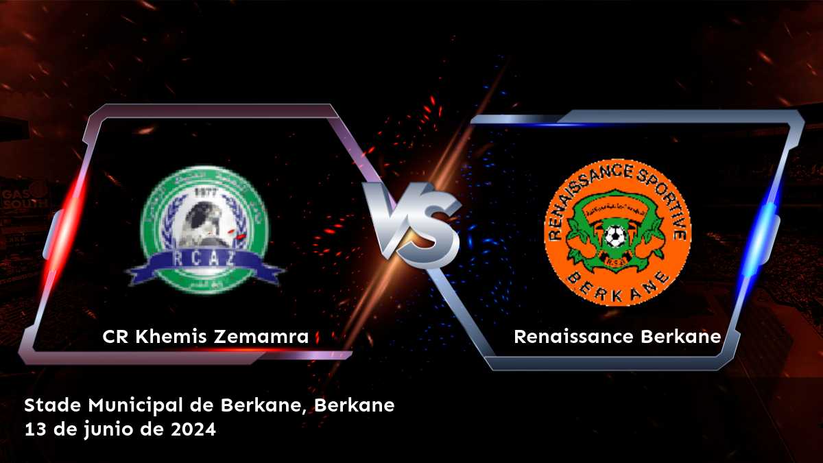 Renaissance Berkane vs CR Khemis Zemamra: Análisis y predicciones para la jornada 30 de la Botola Pro.