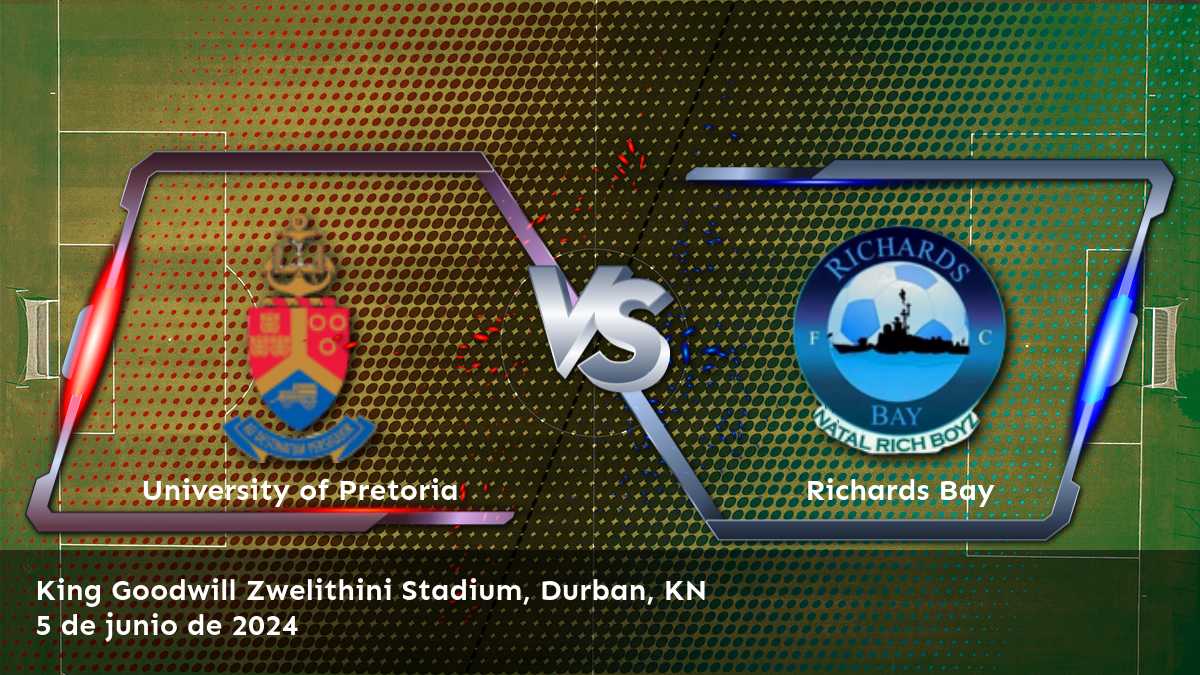 ¡Aprovecha al máximo el partido entre Richards Bay vs University of Pretoria con Latinvegas!