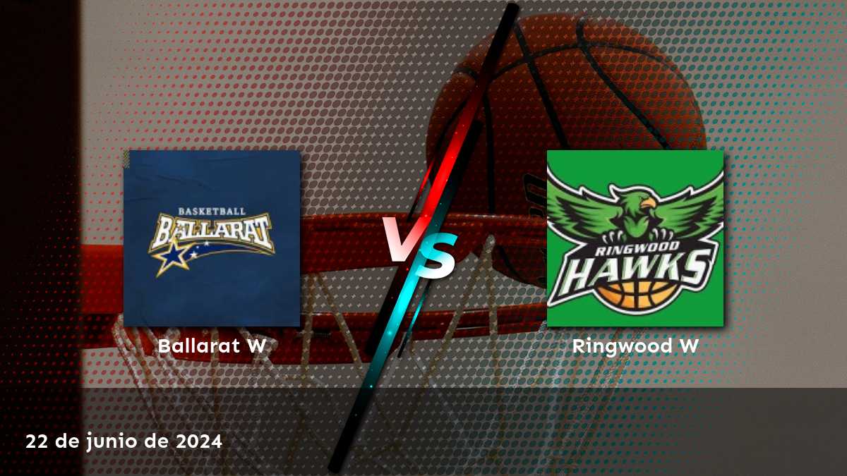 Ringwood W vs Ballarat W: Análisis y predicciones para el partido del 22 de junio de 2024 en la liga NBL1 South Women.