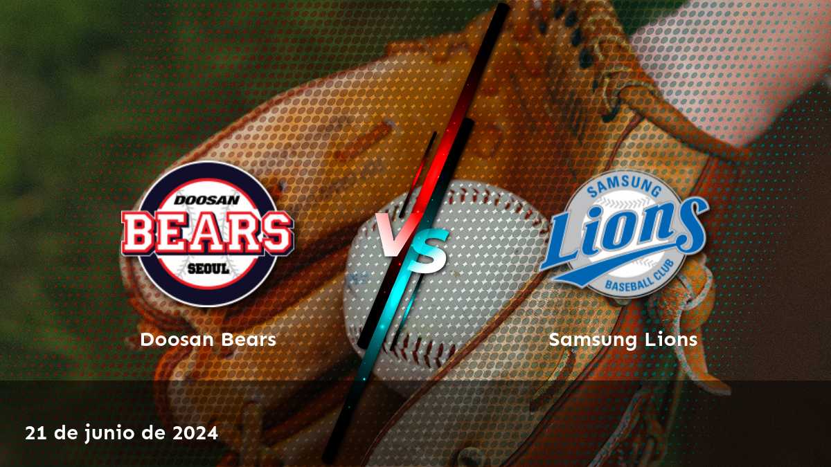 Samsung Lions vs Doosan Bears: Análisis y predicciones para el partido del 21 de junio de 2024 en la liga KBO.