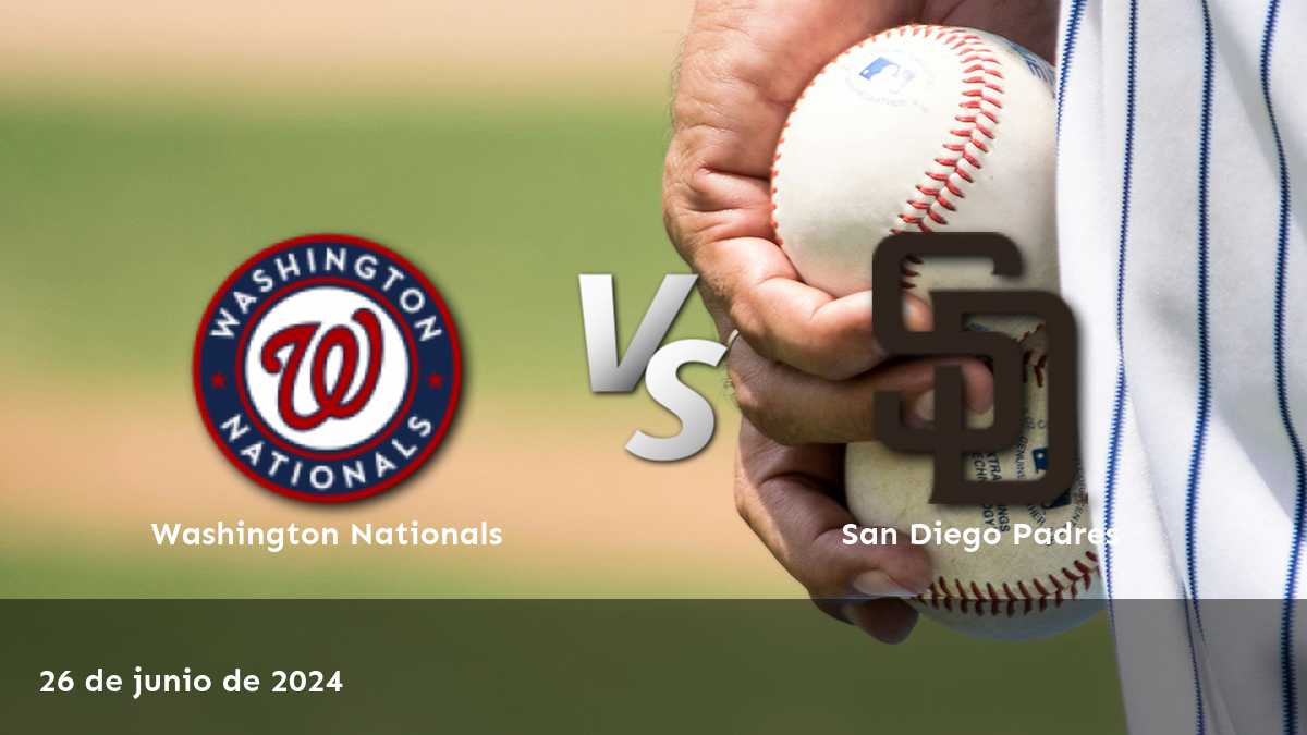 Análisis de apuestas para San Diego Padres vs Washington Nationals, con recomendaciones y cuotas para Moneyline, Over/Under y Spread. ¡Aprovecha al máximo con Latinvegas!