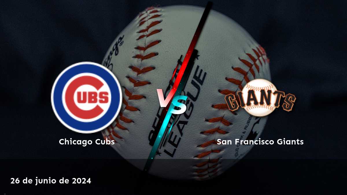 San Francisco Giants vs Chicago Cubs: apuesta en la Moneyline, Over/Under y Spread con Latinvegas