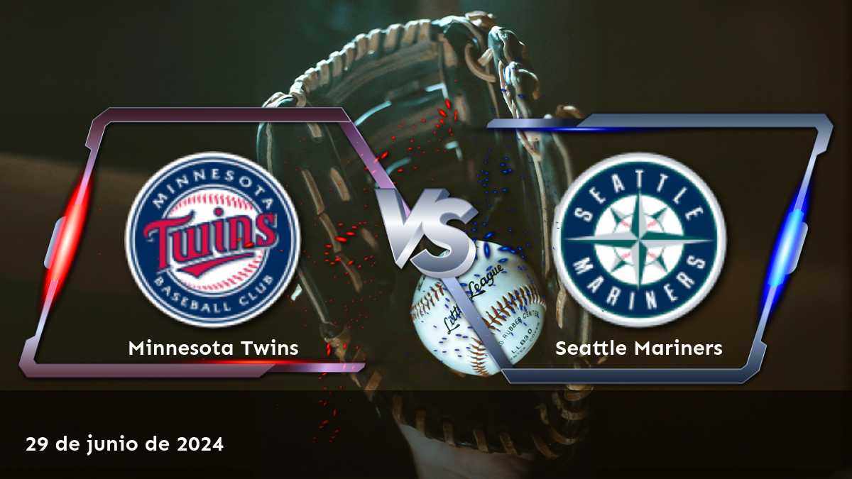 Análisis de apuestas para Seattle Mariners vs Minnesota Twins el 29 de junio de 2024. ¡Obtenga picks de élite y predicciones impulsadas por IA en Latinvegas!