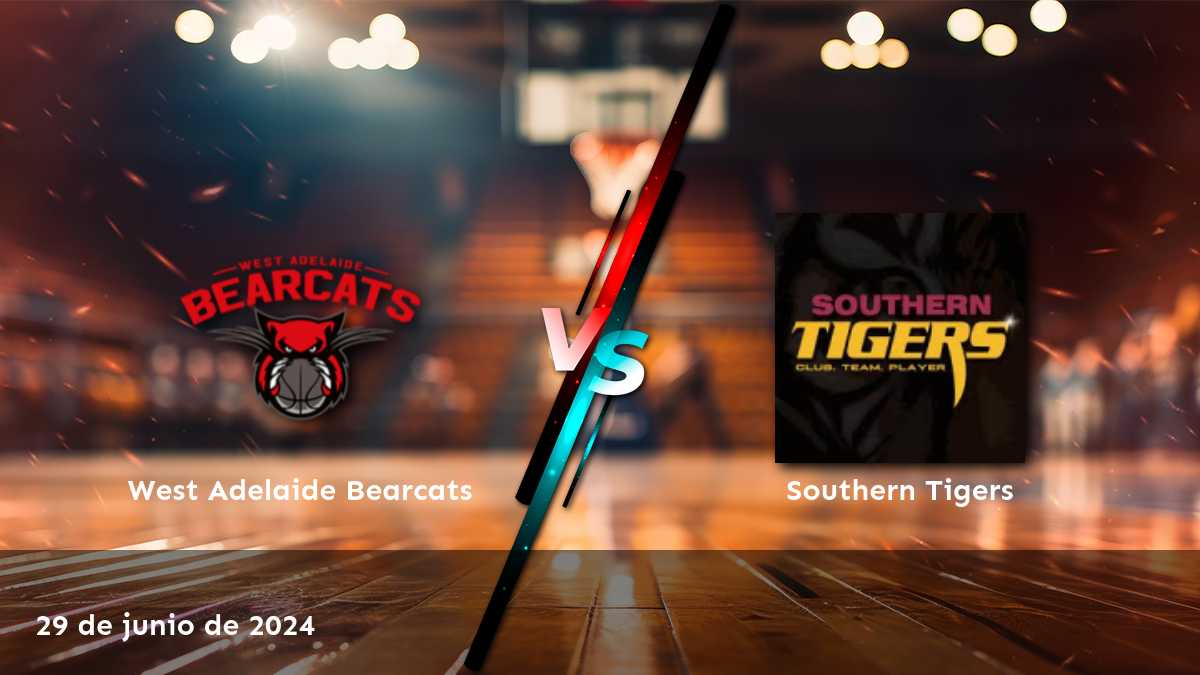 Análisis detallado del partido Southern Tigers vs West Adelaide Bearcats en la liga NBL1 Central, con predicciones y odds atractivos en Latinvegas.