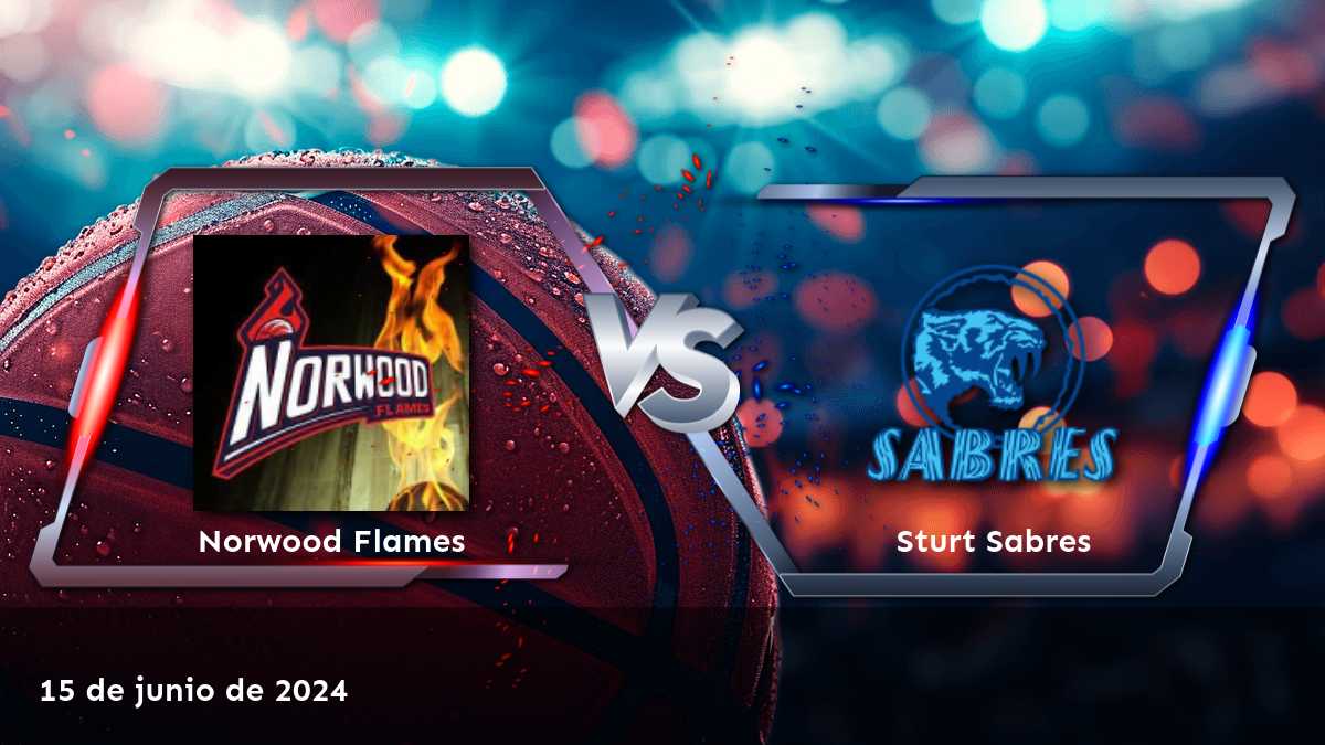 Descubre las mejores apuestas para Sturt Sabres vs Norwood Flames con Latinvegas. Compara odds y haz tus apuestas con confianza.