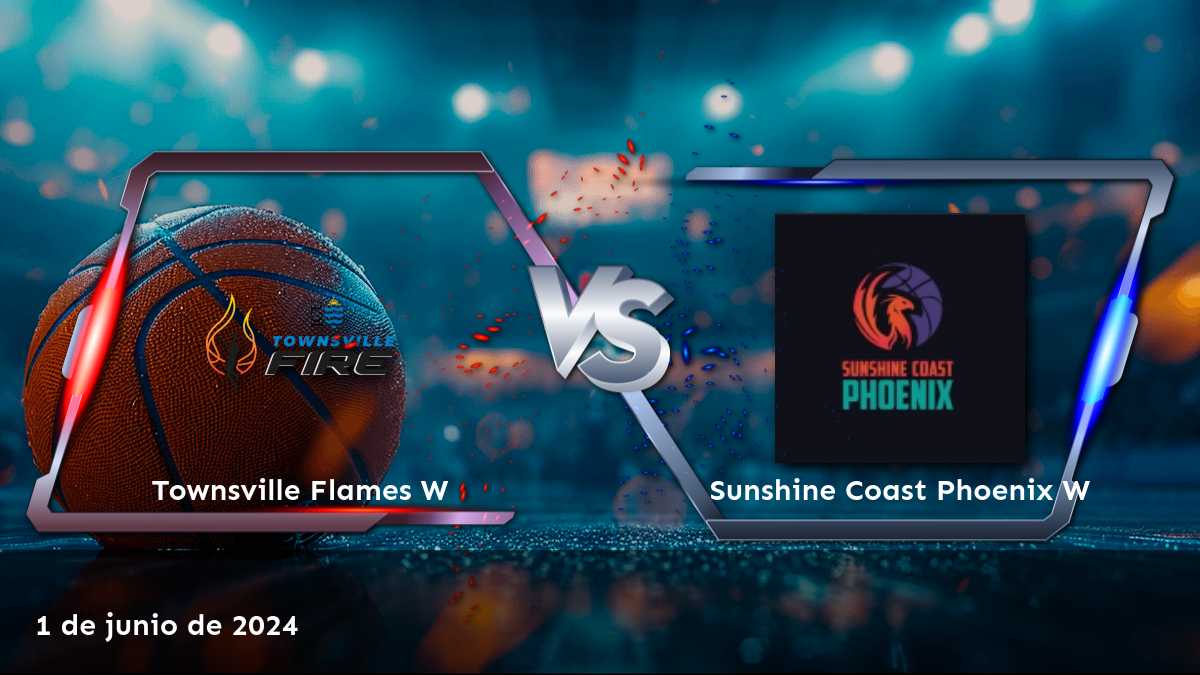 Sigue el partido entre el Sunshine Coast Phoenix W vs. Townsville Flames W el 1 de junio de 2024 y descubre las mejores opciones de apuesta en Latinvegas.