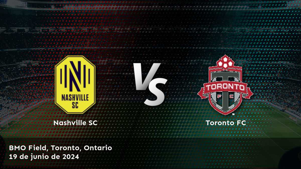 Aprovecha al máximo tus apuestas en el partido Toronto FC vs Nashville SC con las predicciones y análisis de Latinvegas. ¡Consigue la mejor cuota para tu apuesta!