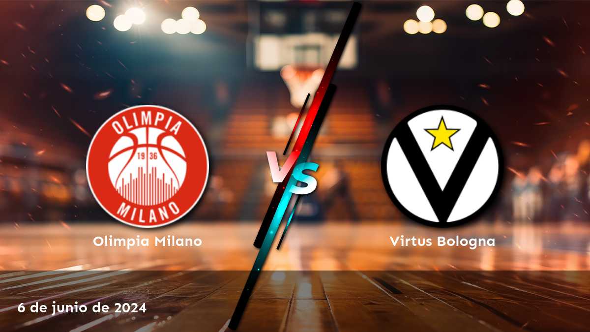 Apuesta en el partido de Virtus Bologna vs Olimpia Milano con Latinvegas y descubre las mejores opciones de apuesta en línea de dinero, sobre/subtotales y spread.