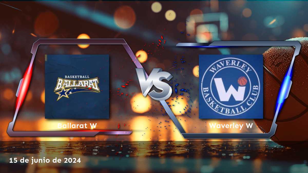 Waverley W vs Ballarat W: Análisis de apuestas para el partido de NBL1 South Women el 15 de junio de 2024.