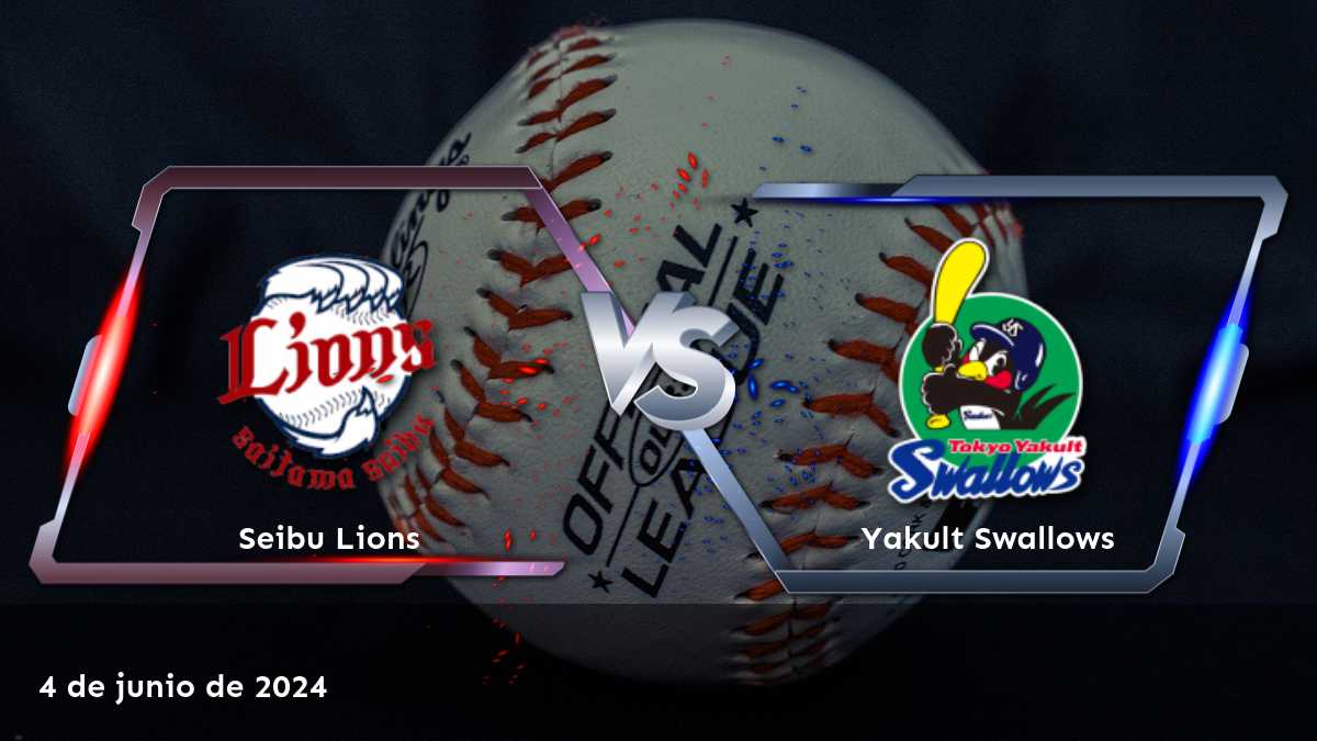 ¡Aprovecha al máximo el partido Yakult Swallows vs Seibu Lions con Latinvegas!