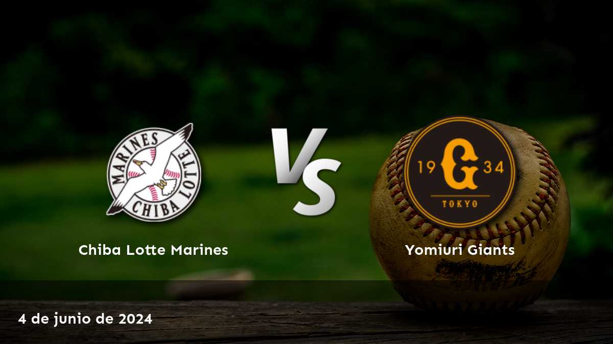 Yomiuri Giants vs Chiba Lotte Marines: Predicciones y apuestas para el partido de béisbol japonés el 4 de junio de 2024.