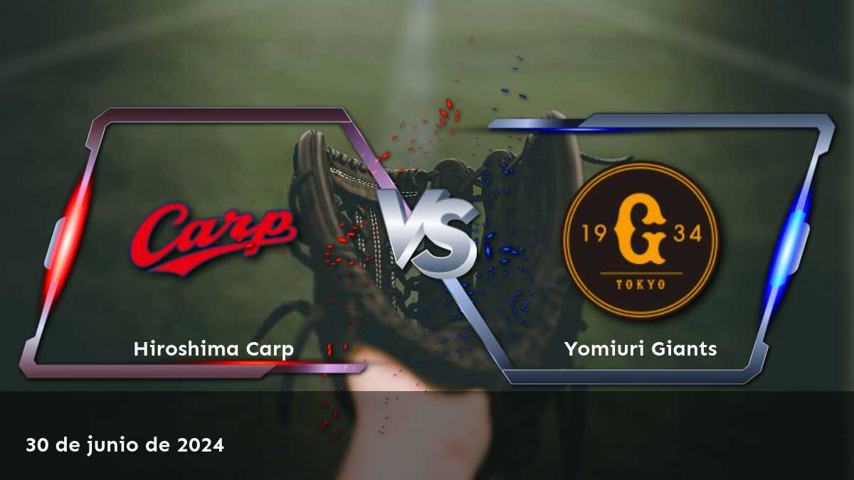 Yomiuri Giants vs Hiroshima Carp: Análisis y predicciones para el partido del 30 de junio de 2024.