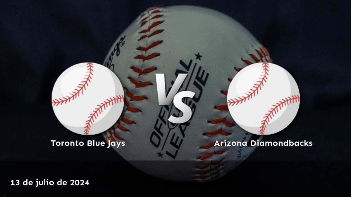 Análisis y predicciones para el partido Arizona Diamondbacks vs Toronto Blue Jays el 13 de julio de 2024. ¡Aprovecha las mejores cuotas en Latinvegas!