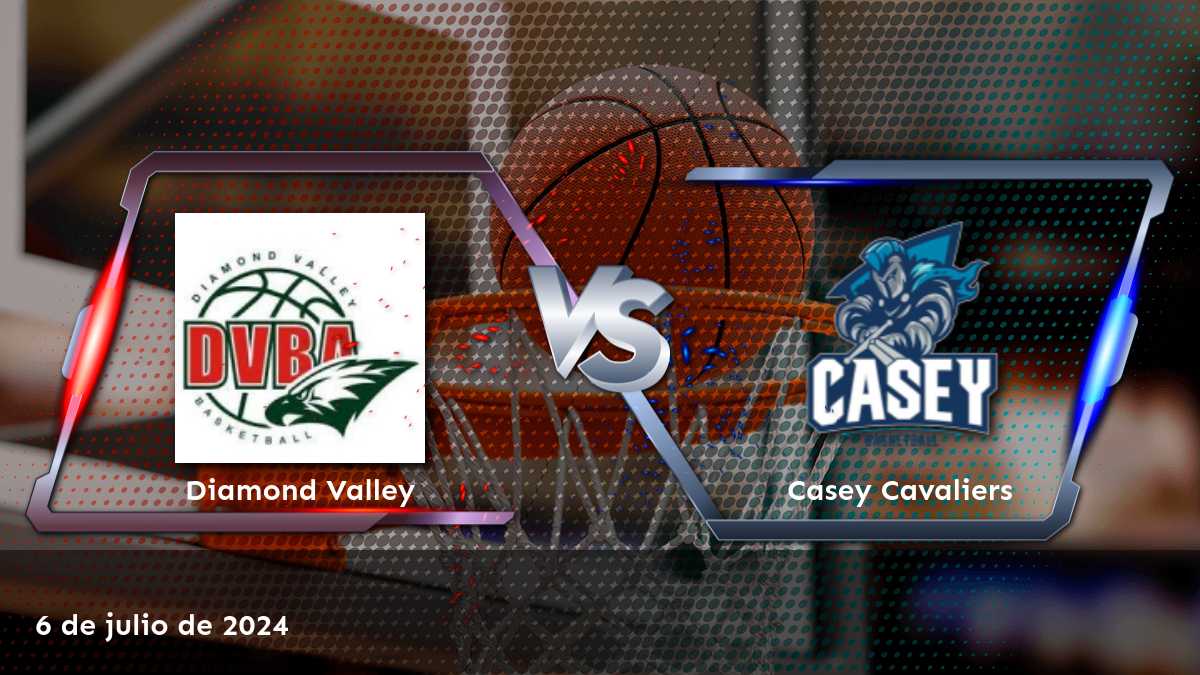 Apuesta en el partido de baloncesto Casey Cavaliers vs Diamond Valley el 6 de julio de 2024 con Latinvegas.