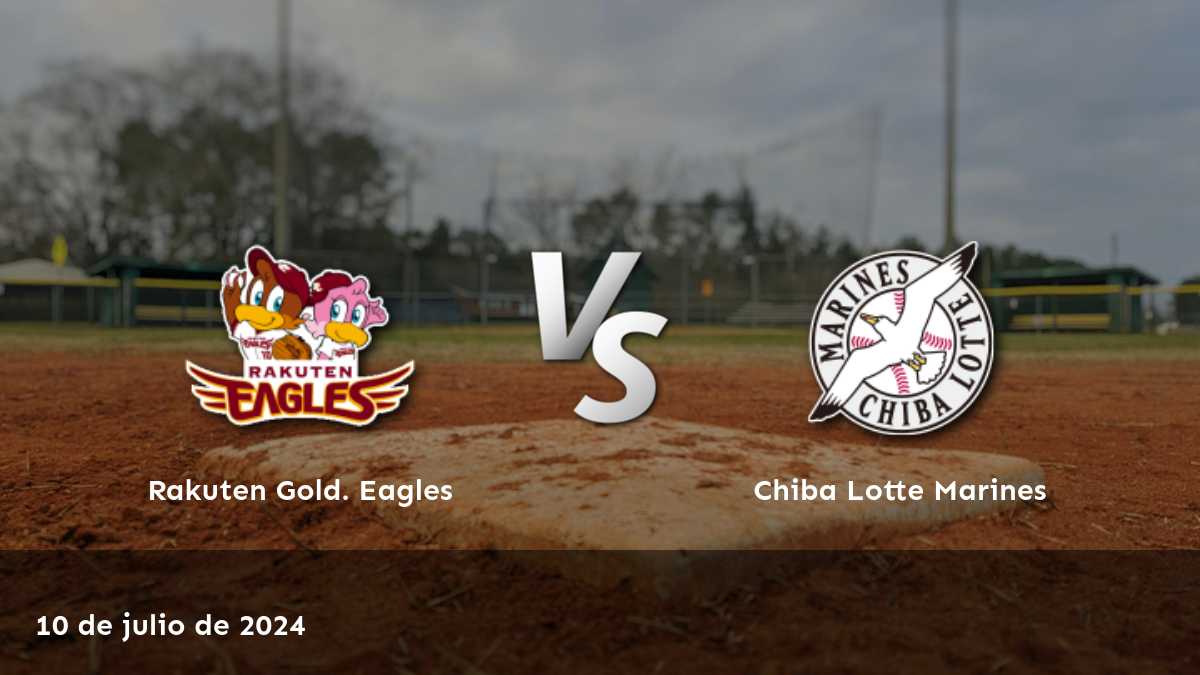 Chiba Lotte Marines vs Rakuten Gold. Eagles: Análisis y predicciones para el partido de béisbol japonés el 10 de julio de 2024.