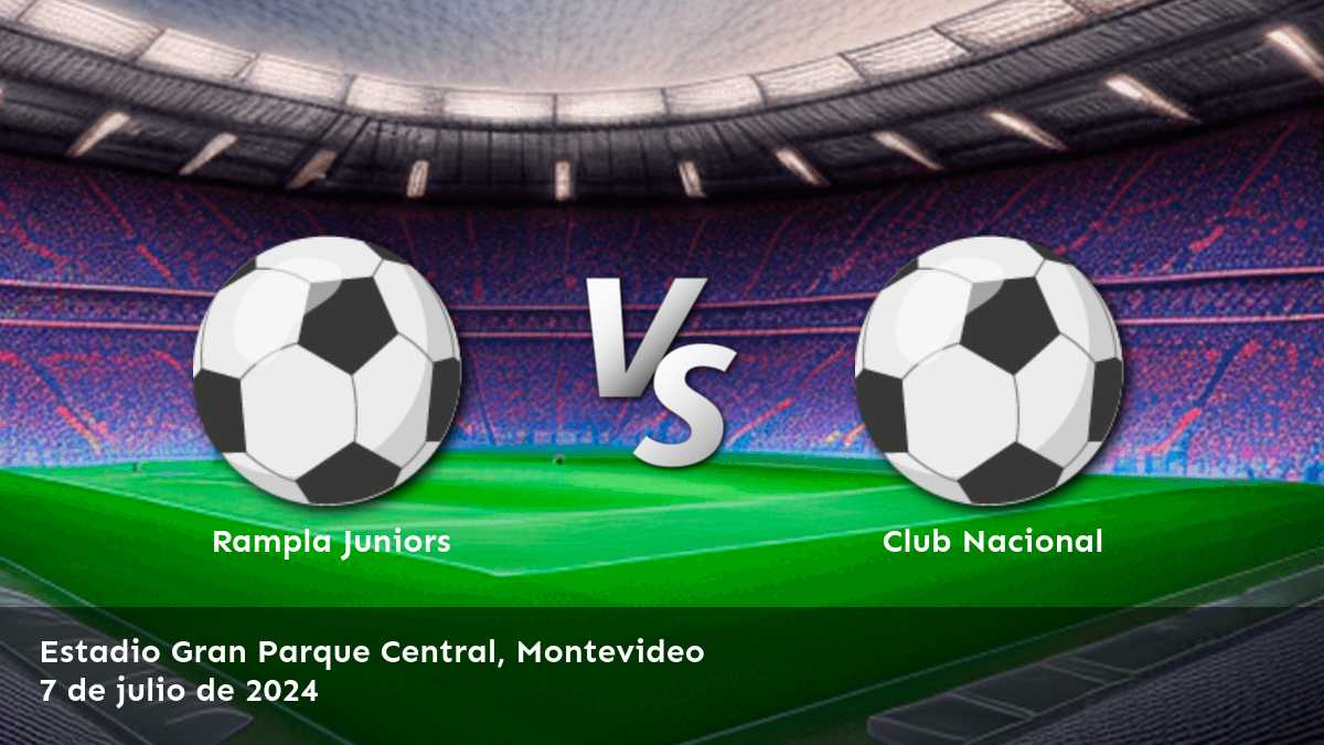 ¡Aproveche las probabilidades de Club Nacional vs Rampla Juniors con Latinvegas!