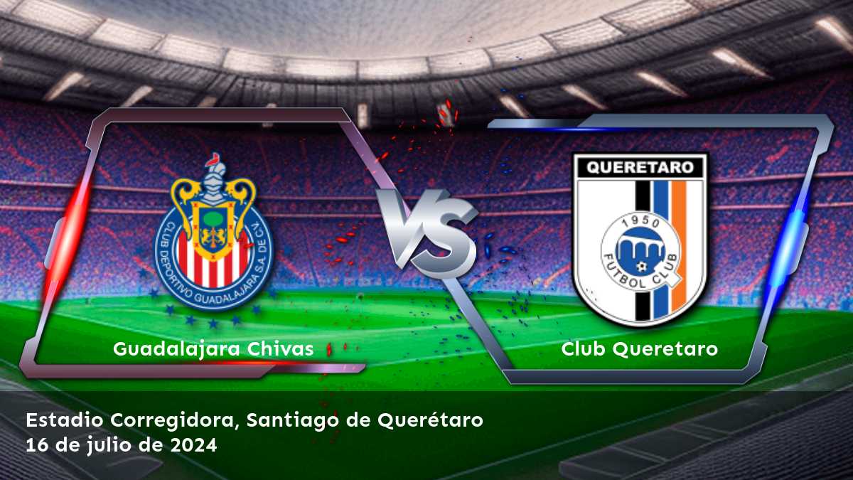 Aprovecha al máximo tus apuestas deportivas en el partido Club Queretaro vs Guadalajara Chivas con nuestras predicciones y análisis expertos. ¡Inscríbete en Latinvegas y obtendrás las mejores cuotas de Moneyline!