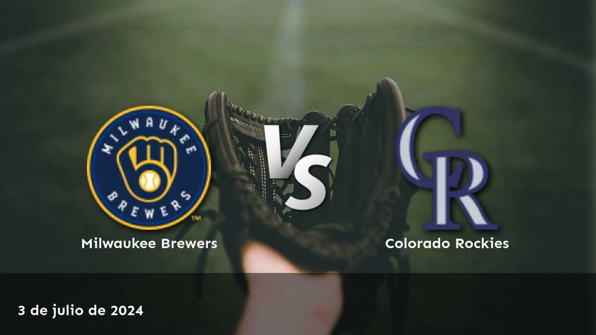 Apuestas deportivas en Latinvegas: Análisis y predicciones para Colorado Rockies vs Milwaukee Brewers el 3 de julio de 2024.