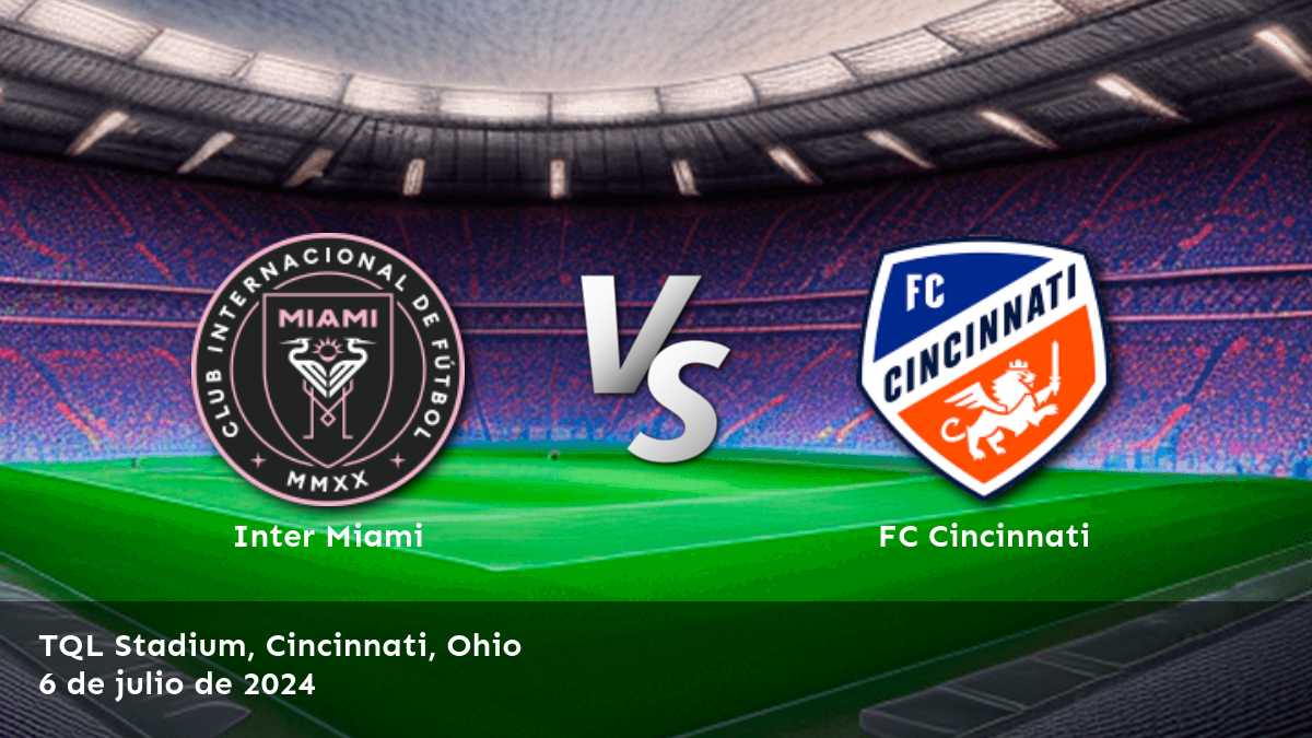 Aprovecha al máximo tus apuestas en el partido FC Cincinnati vs Inter Miami con las mejores cuotas y predicciones en Latinvegas. ¡Descubre nuestras recomendaciones para Moneyline, Spread y Over/Under!