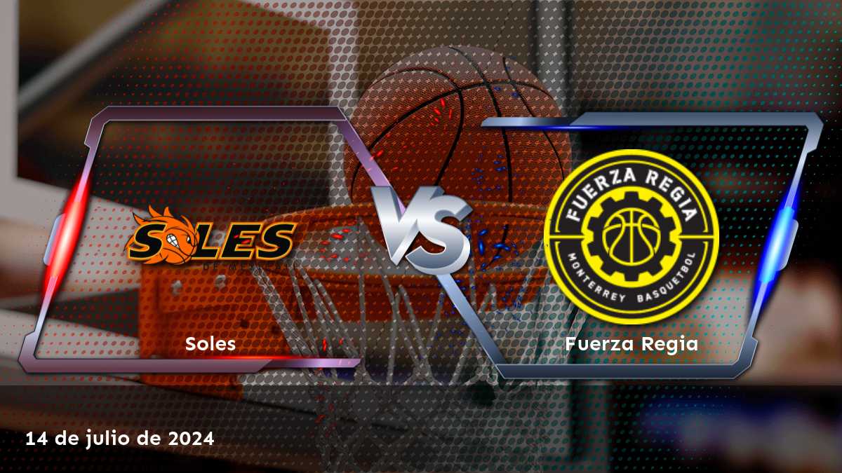 Fuerza Regia vs Soles: Análisis y predicciones para el partido del 14 de julio de 2024 en la LNBP. ¡Obtenga las mejores odds con Latinvegas!