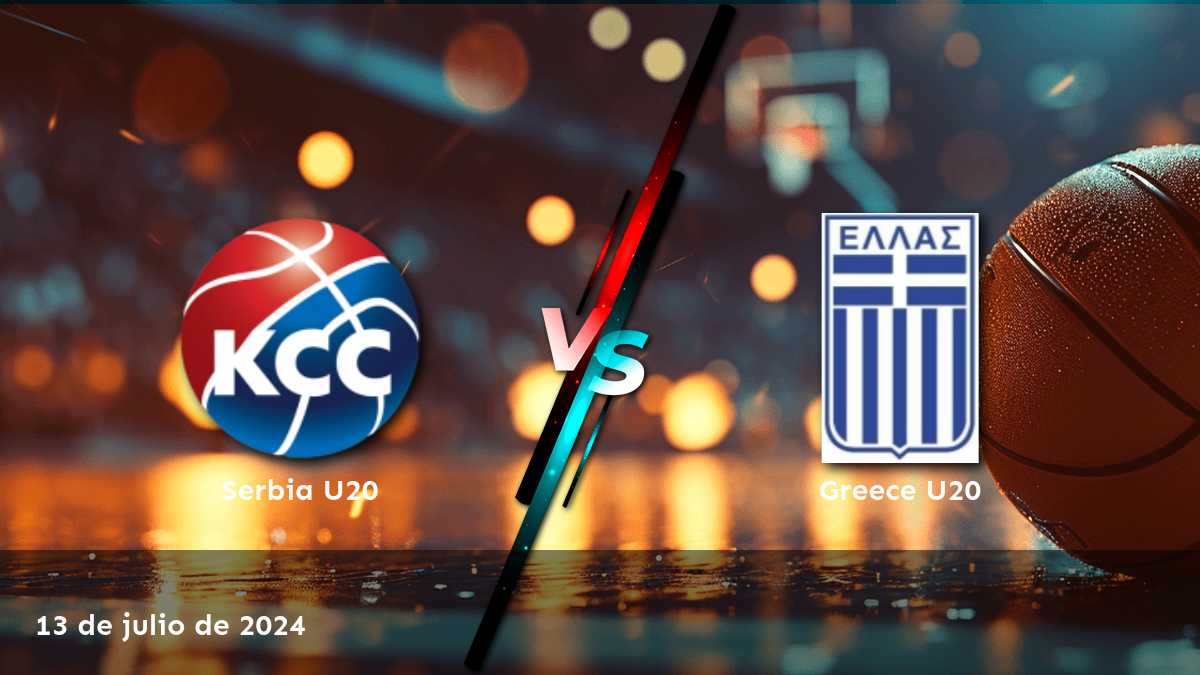 Apuesta en el partido Grecia U20 vs. Serbia U20 con Latinvegas y obtenga las mejores cuotas y predicciones AI-driven.