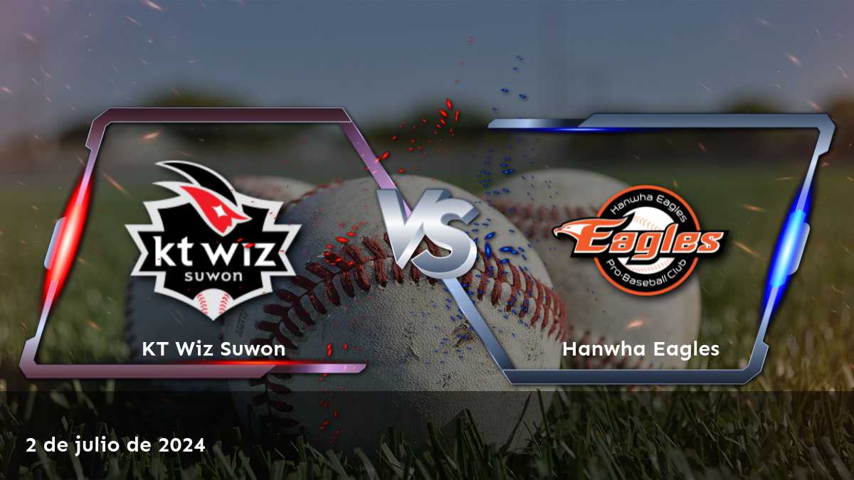 Análisis detallado del partido Hanwha Eagles vs KT Wiz Suwon en la liga coreana de béisbol KBO. Obtenga las mejores oportunidades de apuesta con Latinvegas.