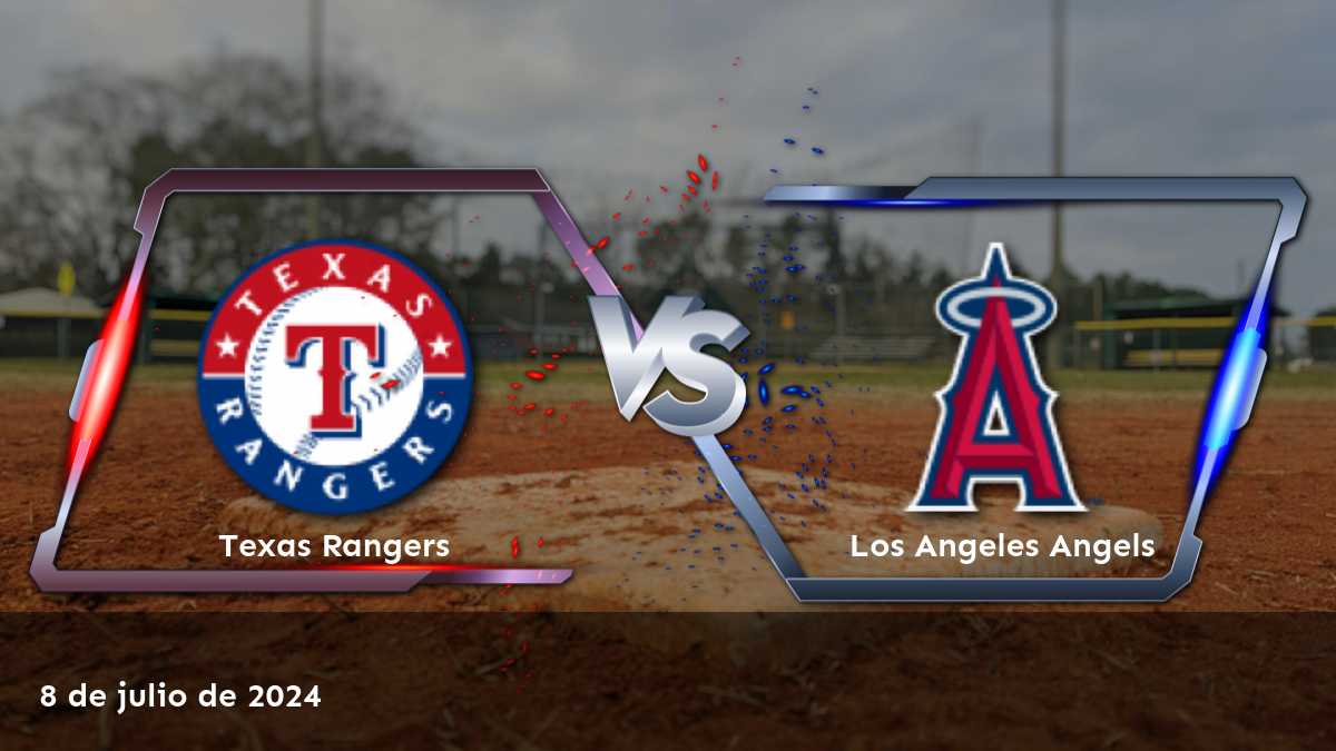 Análisis de apuestas para Los Angeles Angels vs Texas Rangers el 8 de julio de 2024. Obtenga las mejores opciones de apuesta con Latinvegas.