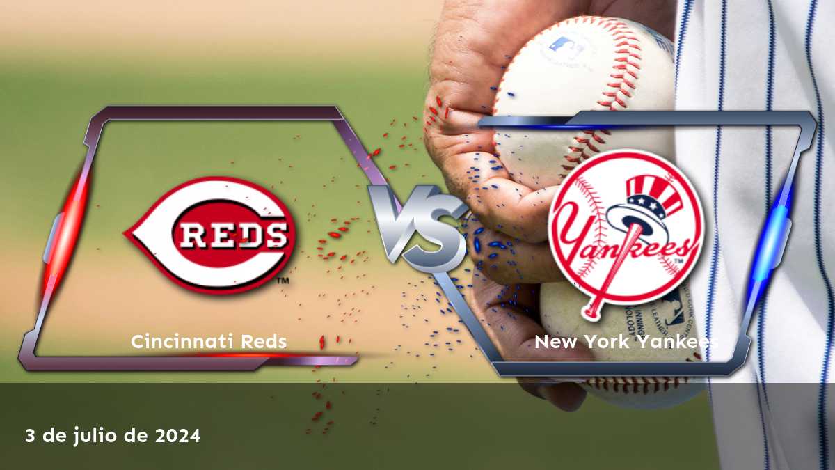 Análisis detallado de New York Yankees vs Cincinnati Reds, incluyendo odds de línea de dinero, sobre/under y spread. ¡Aprovecha al máximo tus apuestas con Latinvegas!