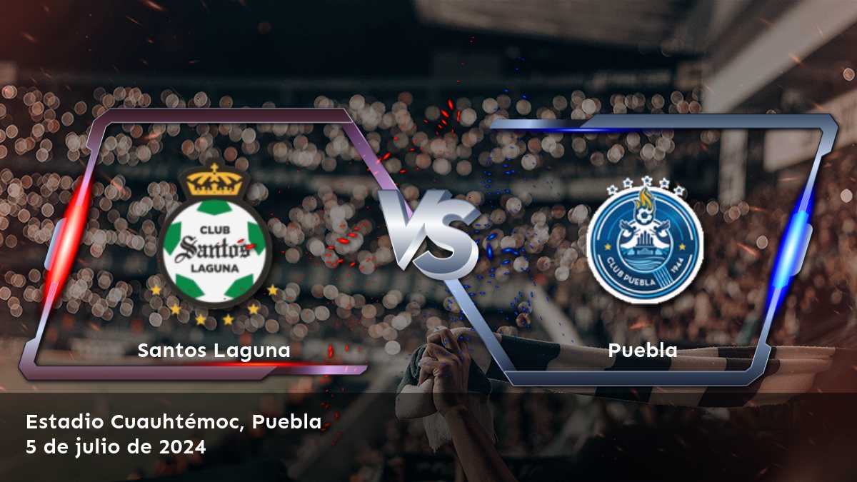 Descubre el partido entre Puebla vs. Santos Laguna en la Liga MX y encuentra las mejores oportunidades de apuesta con Latinvegas. Obtenga las últimas odds de Moneyline, Over/Under y spread.