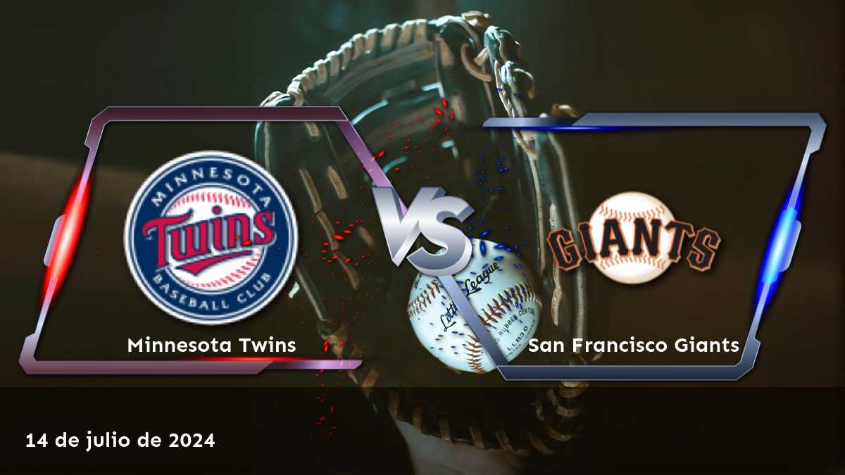 Análisis y predicciones para San Francisco Giants vs Minnesota Twins el 14 de julio de 2024. ¡Descubre las mejores opciones de apuestas en Latinvegas!