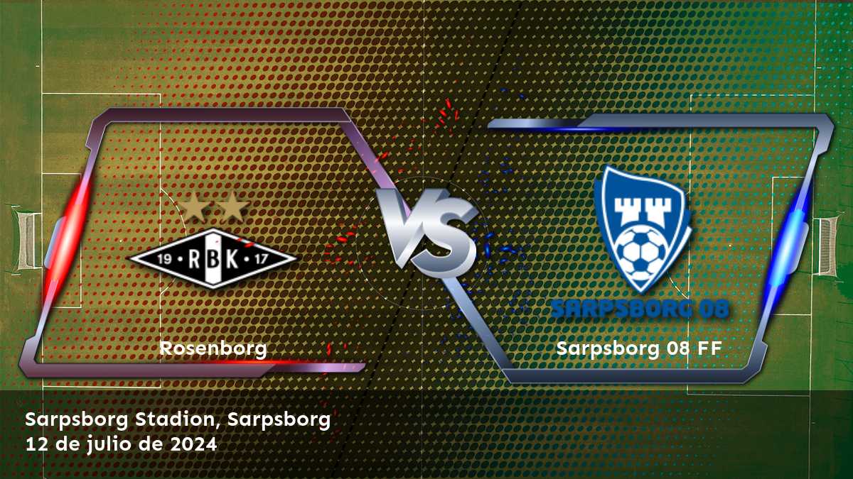 Aprovecha al máximo tus apuestas en el partido entre Sarpsborg 08 FF vs. Rosenborg en la Eliteserien con Latinvegas, con pronósticos de elite y predicciones impulsadas por inteligencia artificial.