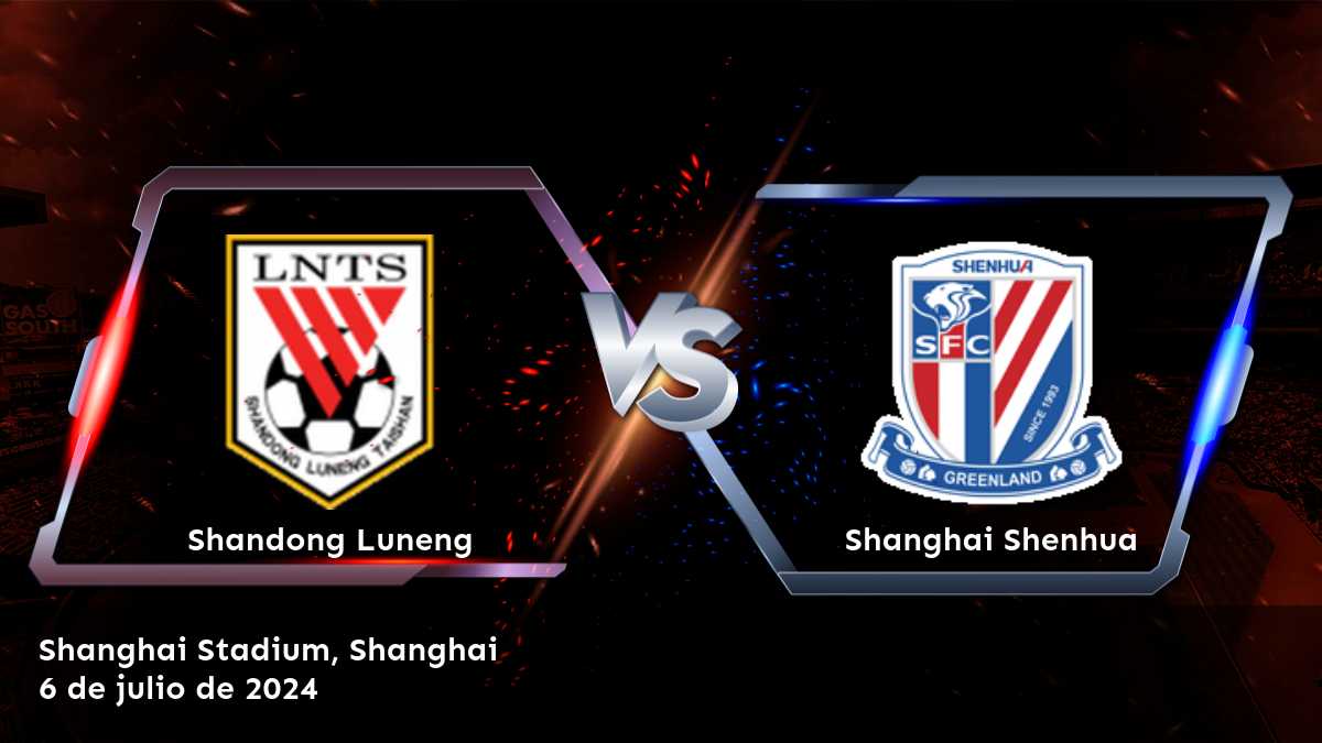 Aprovecha las mejores predicciones y opciones de apuestas para Shanghai Shenhua vs Shandong Luneng en Latinvegas. ¡Descubre por qué es el partido más atractivo de la semana!